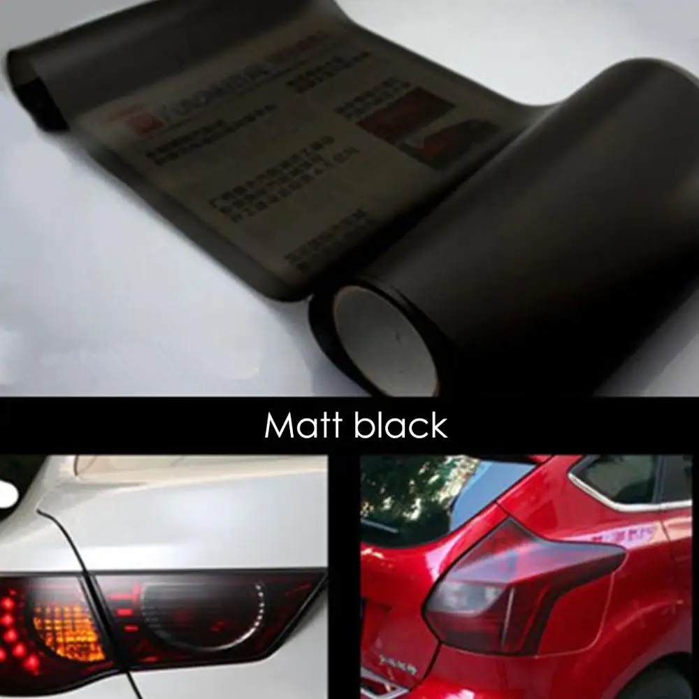 Автомобильная Водонепроницаемая передняя фара s цветная пленка наклейка на