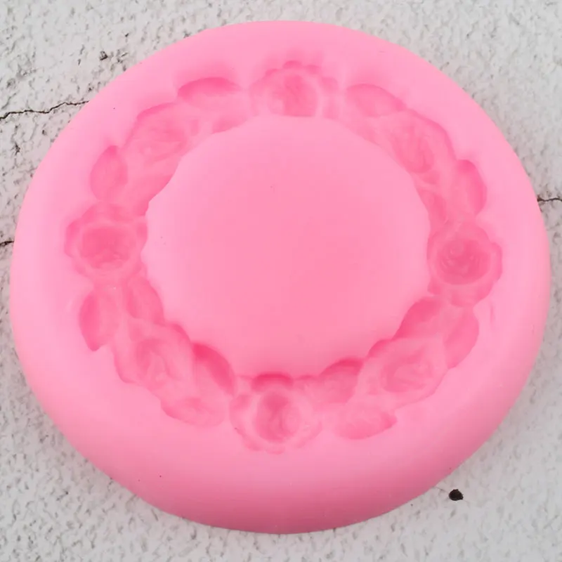 Цветочная гирлянда силиконовые формы форма сделай сам для выпечки кексов розы