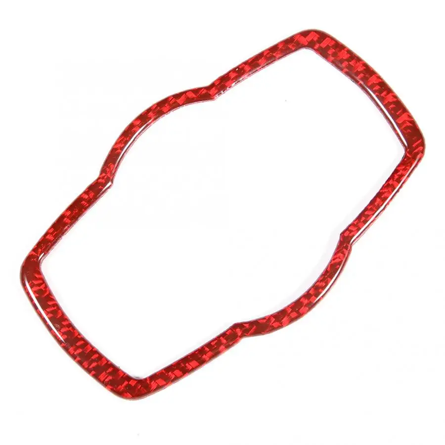 Углеродного волокна фар переключатель рамки крышка подходит для 3 серии E90 E92 E93 2005