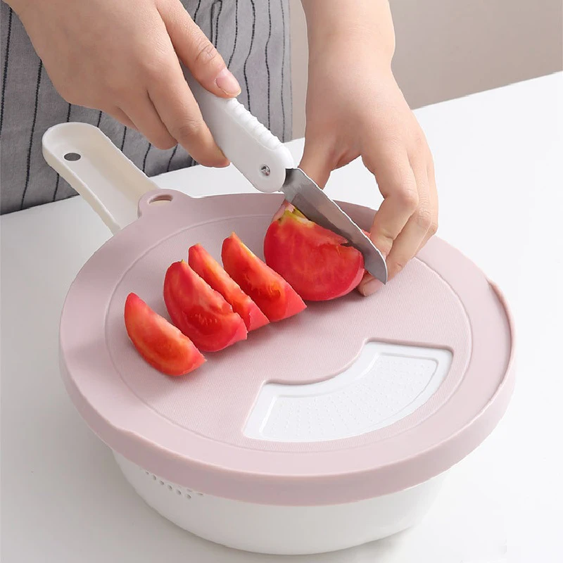 Кухонная ручная овощерезка измельчитель Разделитель с крышкой нож для чистки