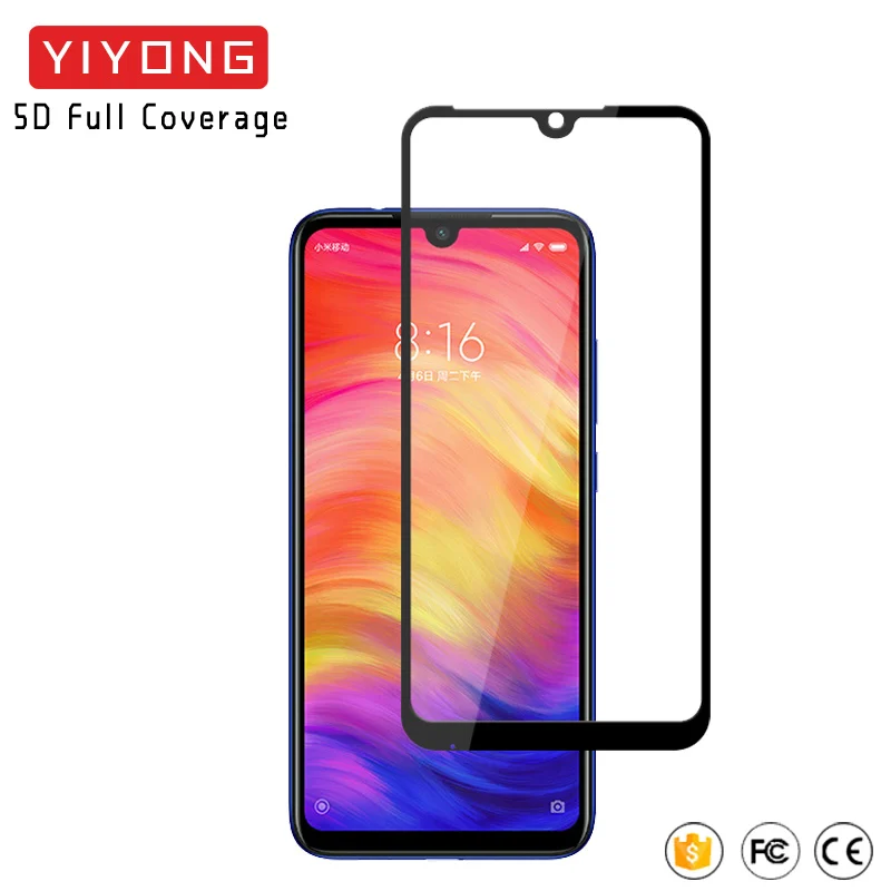 YIYONG 5D полное покрытие стекло для Xiaomi Redmi Note 8 8T Pro закаленное Защита экрана Xiomi