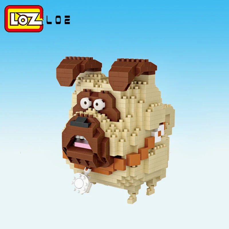 LOZ Алмазный Блок DIY 3D собака строительный кирпич модель подарок на день рождения