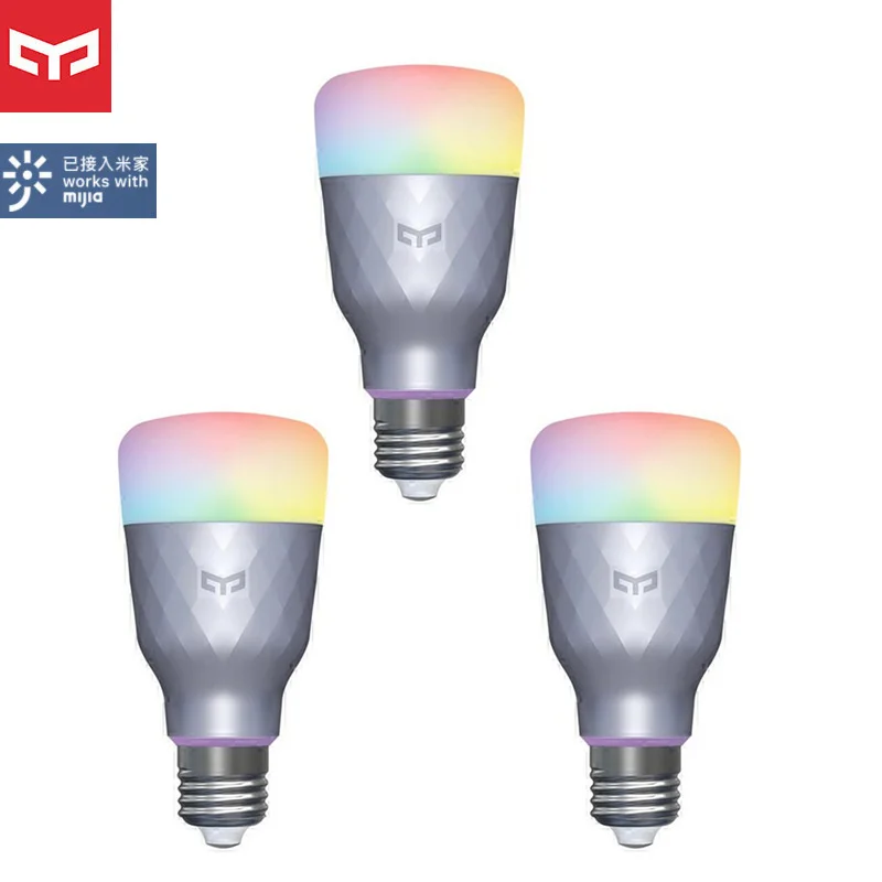 Умсветодиодный Светодиодная лампа Yeelight 1SE YLDP001 1 4 шт. 6 Вт E27 RBGW|Смарт-гаджеты| |