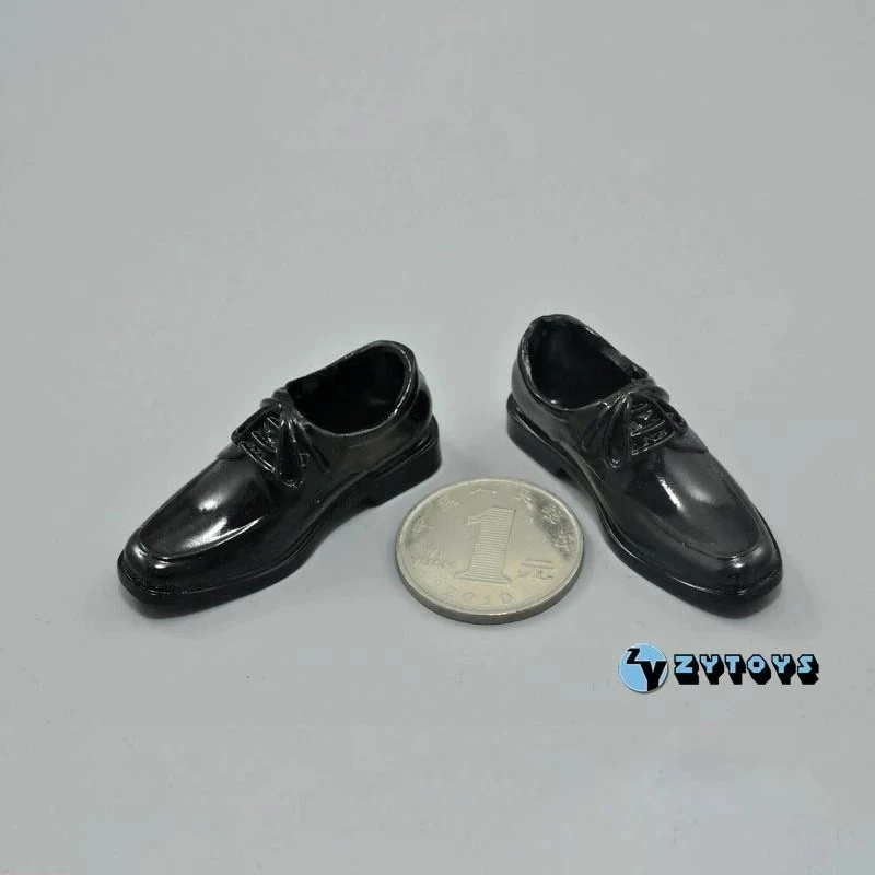 

ZYTOYS 1/6 масштаб мужской солдат квадратный носок кожаные туфли подходит для детей возрастом от 12 "фигурку Модель Куклы Аксессуары для корпуса ...