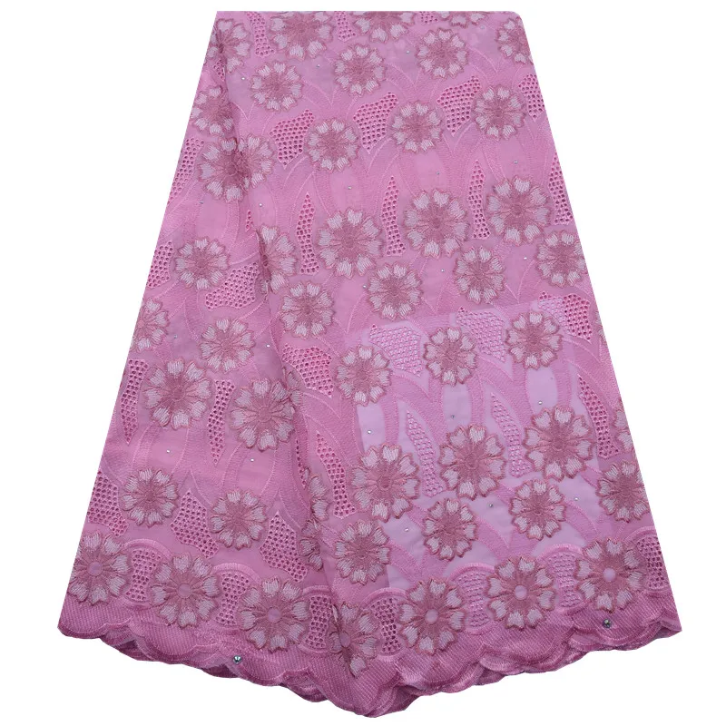 Высококачественное швейцарское хлопковое сухое кружевное Африканское 100%