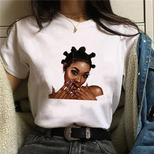 

Women Harajuku New Tshirt Funny Female Graphic T-shirt Ullzang Top Tees