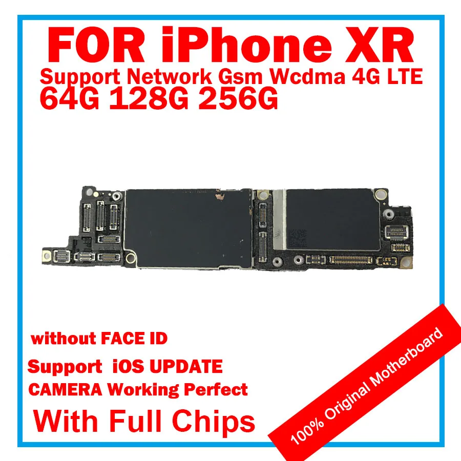 Заводская разблокированная материнская плата для iPhone XR без Face ID MB XR|Антенны