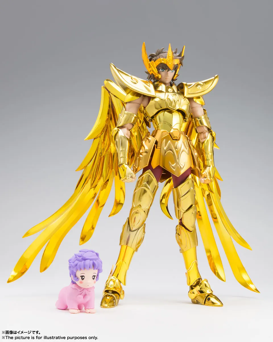 

Original Sagittarius Aiolos EX Gold Action Figure toy doll collection model