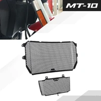 motorcycle oil cooler radiator guard cover protector grille for yamaha mt10 mt 10 mt 10 sp fz10 fz 10 2016 2017 2018 2019 2020
