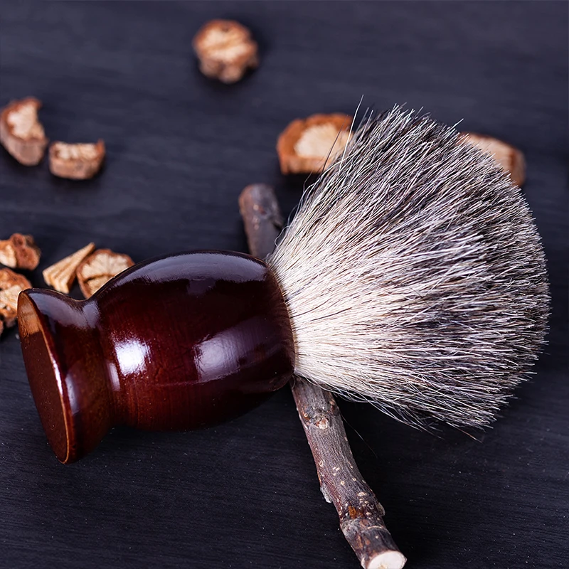 HAWARD Pure Badger щетка для бритья волос Парикмахерская Мужская бороды из пены