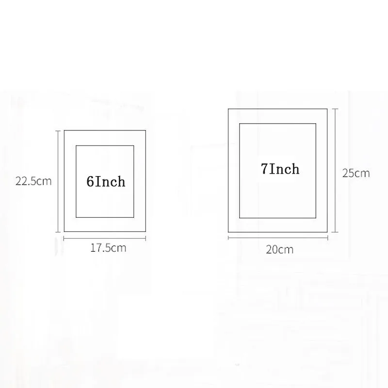 Рамка для фотографий из стекла 6 дюймов 7 ZPJ060 1 шт. | Дом и сад