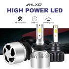Светодиодсветодиодный Лампа H1 9006 HB4 9005 HB3 H4 H7 H11 CSP H8 H16 9012 9007 H13 F3 mini 6000K 4300K 12 в лм Автомобильная фара HLXG