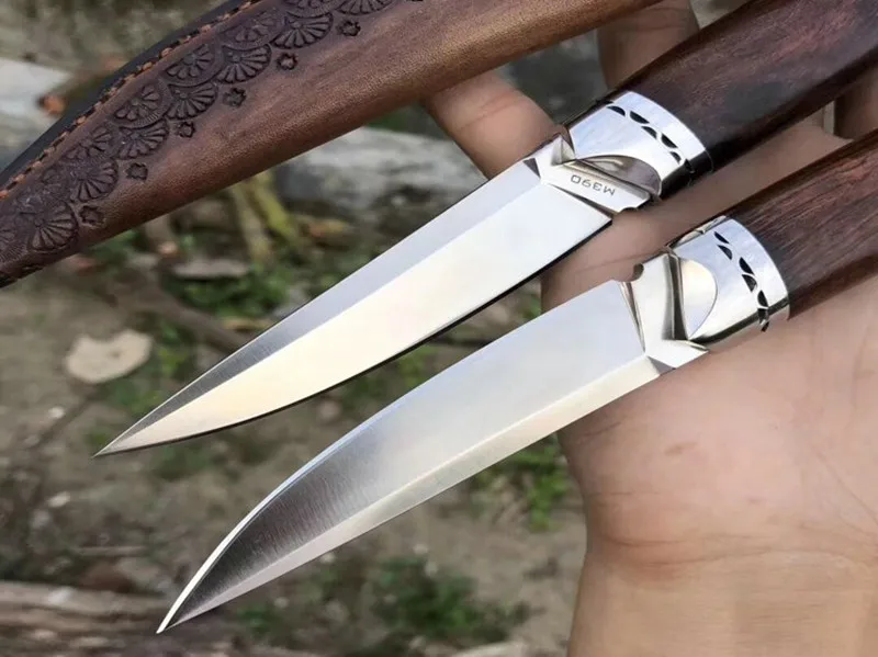 HS Tools M390 стальной нож ручной работы с фиксированным лезвием инструменты для