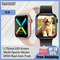xiaomi factory series 6 smart watch men x8 max iwo 13 smartwatch waterproof reloj inteligente fitness bracelet women wristwatch