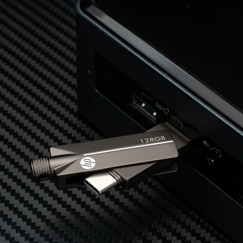 USB флеш-накопитель HP X5200M Type-c OTG 128 ГБ 64 32 флешка для устройств Type-C оригинал |