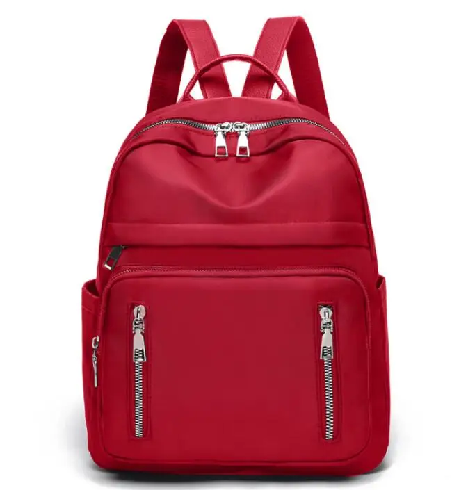 

Khamezoa 2021 han edition Oxford contracted fashion women's backpack handbag trend new female bags lady casual red black bags