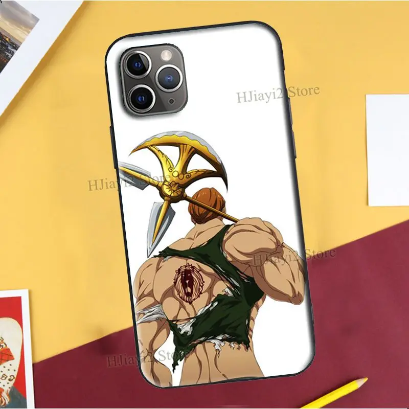 Escanor Nanatsu no Taizai для iPhone 12 Pro Max 13 mini чехол 11 XS XR X 7 8 Plus SE 2020 | Мобильные телефоны и
