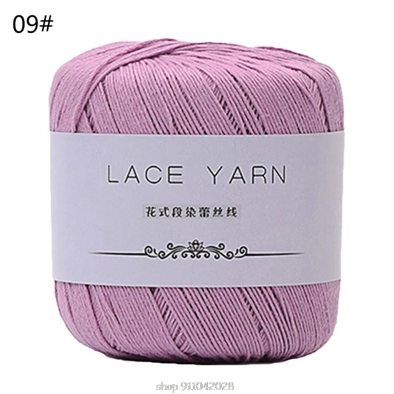 1 комплект 10 нитей акриловая пряжа для ручного вязания кружевная нить крючком