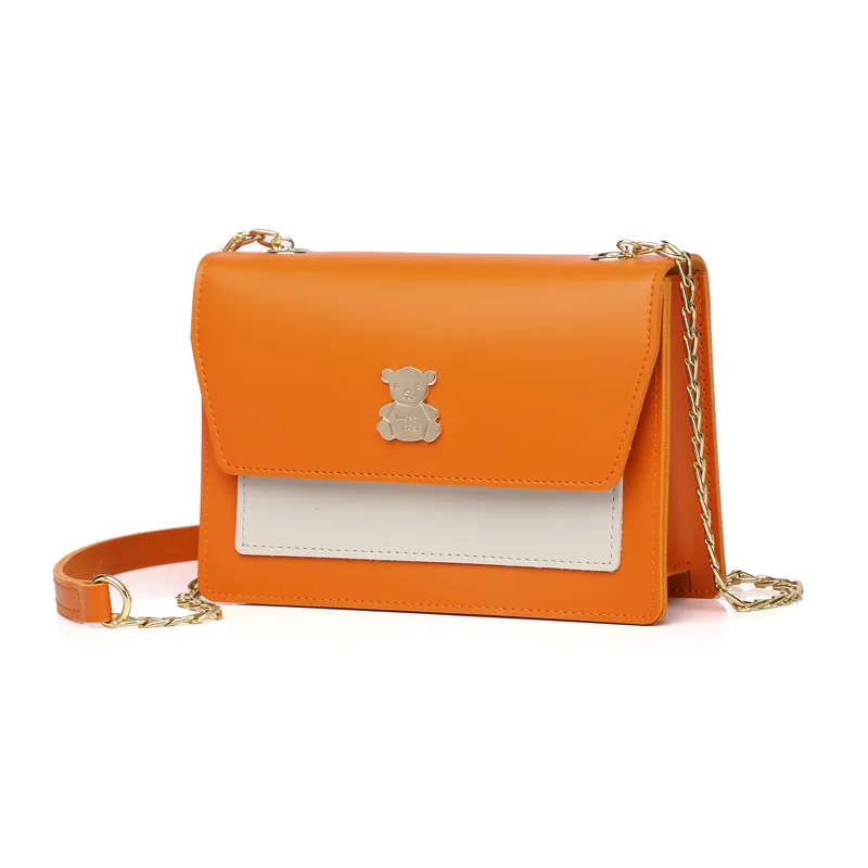 

New cartoon cute lady bag handbag high quality PU shoulder bag flip cover lady messenger messenger bag bags for women