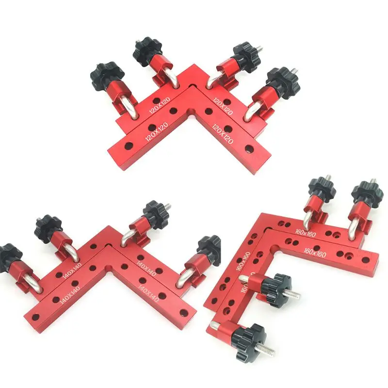 

L-Shaped Auxiliary Fixture Splicing board Positioning Panel Fixed Clip Carpenter's Square Ruler Woodworking Tool 90 right