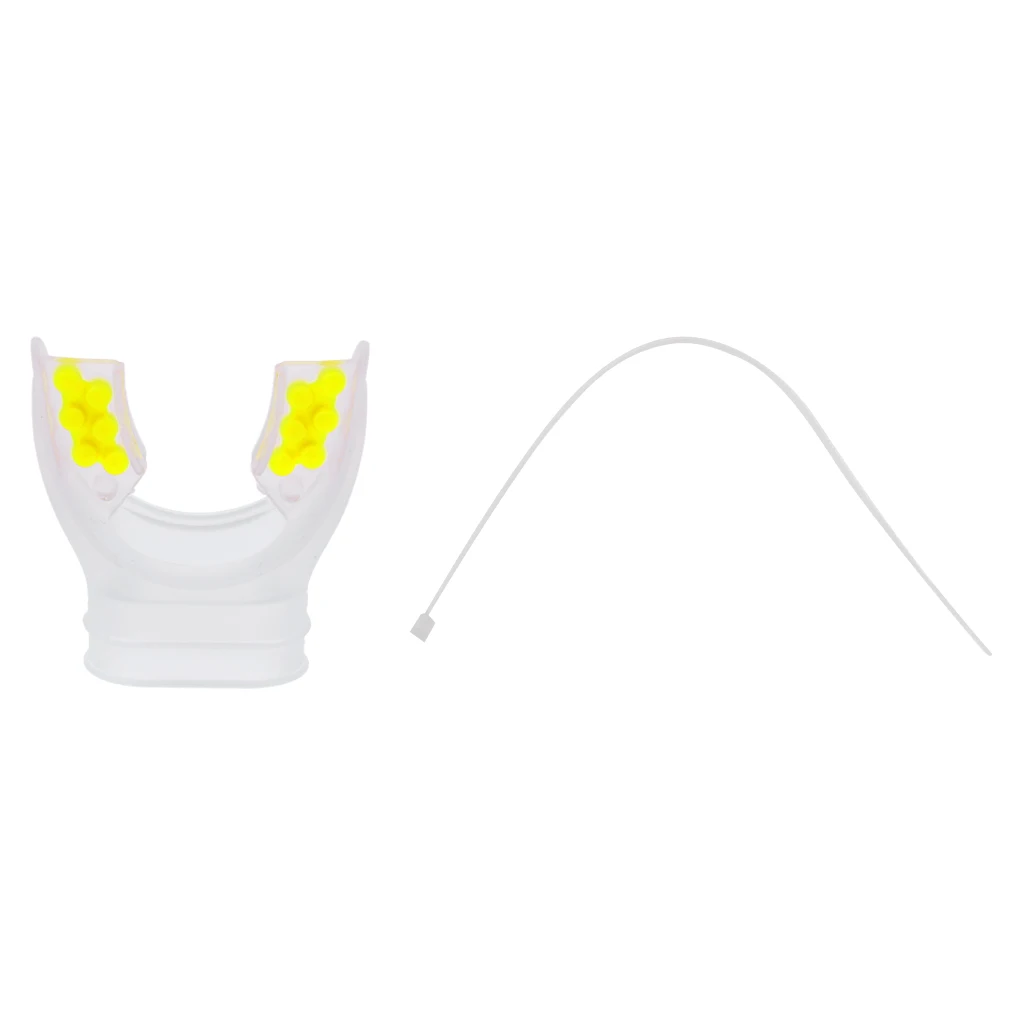 Замена Дайвинг светильник комфорт силиконовый мундштук с цветной вкладкой и