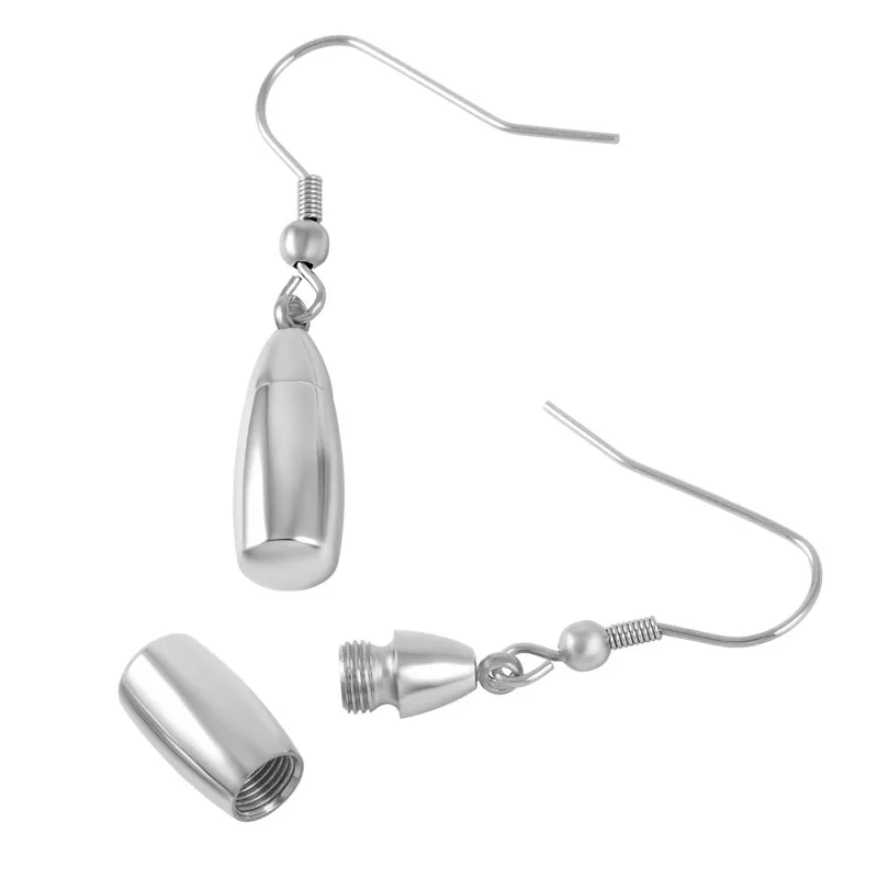 Женские серебряные серьги капельки из нержавеющей стали|Серьги-подвески| |