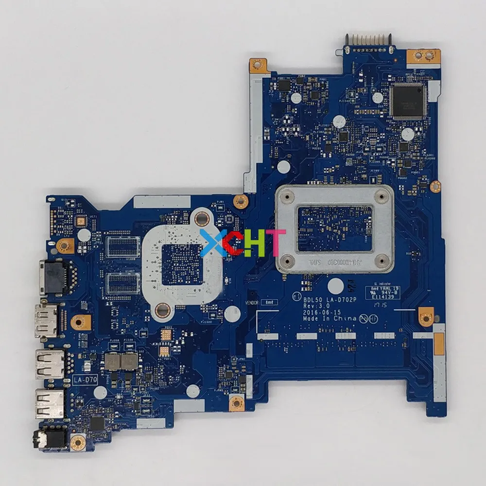 854944-001 854944-601 BDL50 LA-D702P UMA w N3060 CPU для ноутбука HP 15-ay материнская плата | Компьютеры и