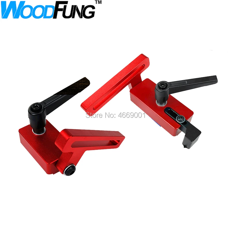 Трековый упор для T Sl ot Track деревообрабатывающий ручной прочный при использовании