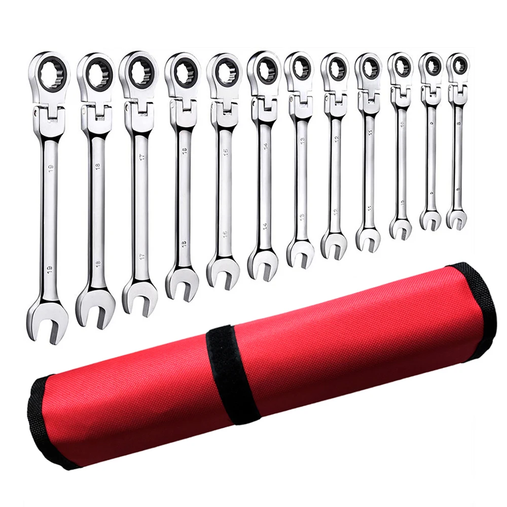 

Ratchet Wrench Set.Car Repair Tools.Key Spanner Wrench Socket.5/7/12Pcs Hand Tools Wrenches.Universal Ratchet Spanner Wrench.