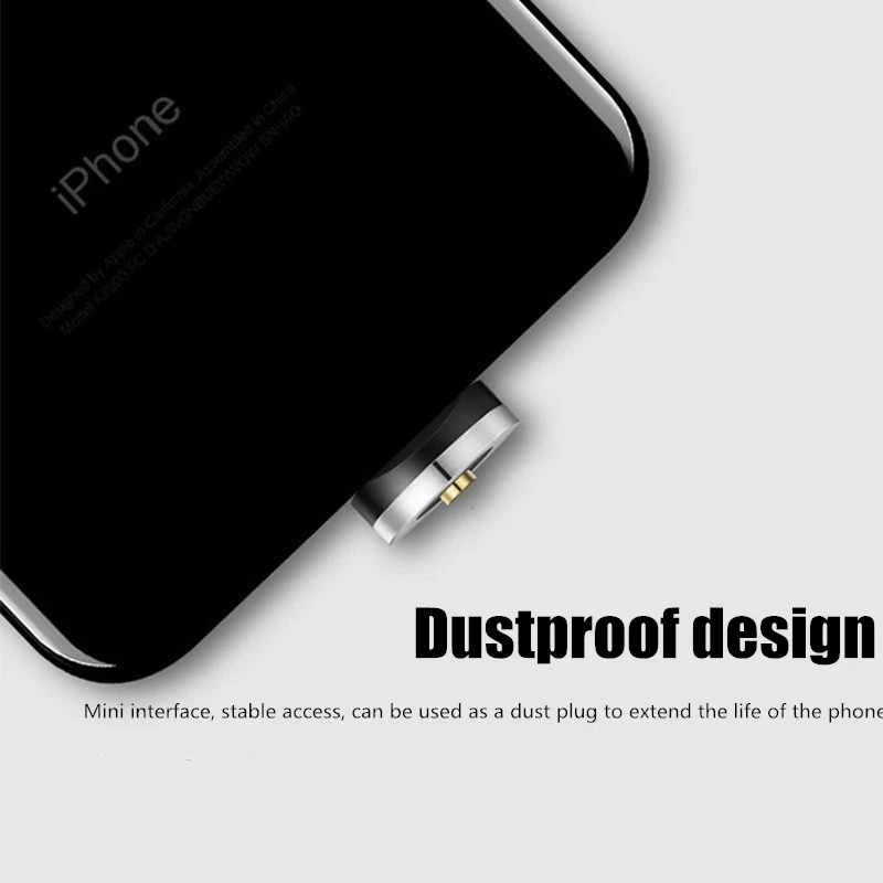 Магнитный USB кабель для зарядки и передачи данных type C IOS iPhone Android Micro быстрой