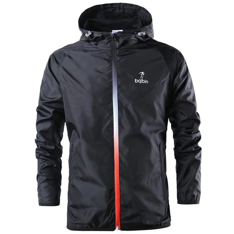 Новинка весна лето 2020 Мужская модная верхняя одежда ветровка мужские тонкие