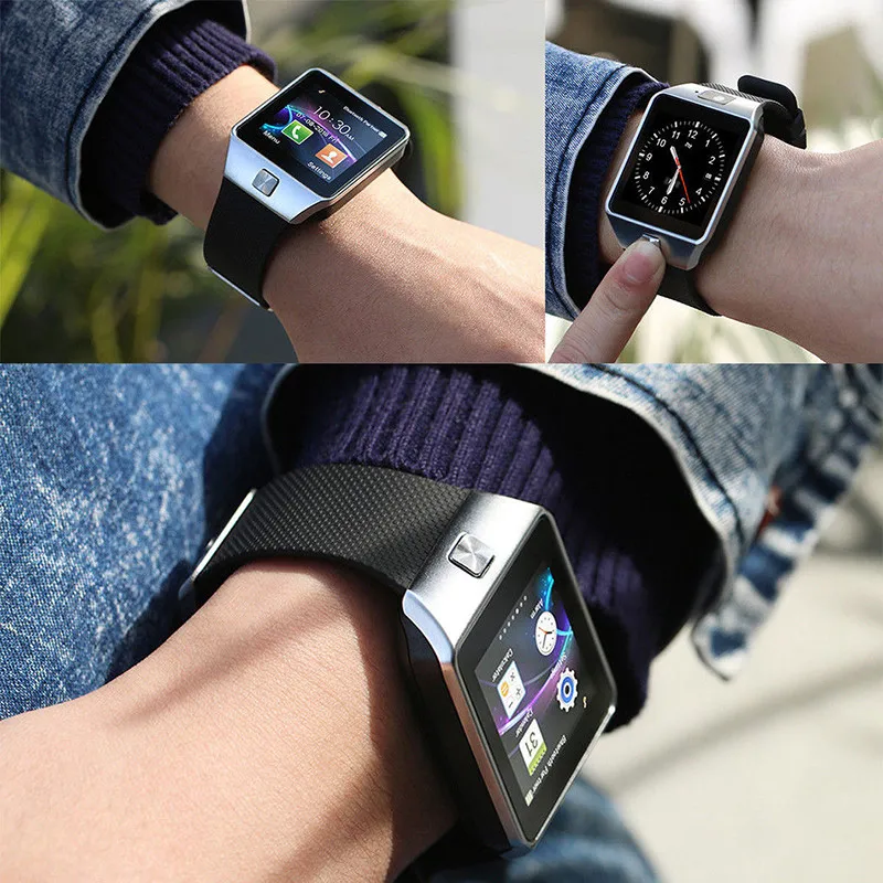 

New Smartwatch Intelligent Digital Sport Gold Smart Watch Pedometer For Phone Android Wrist Watch Men Women's Watch