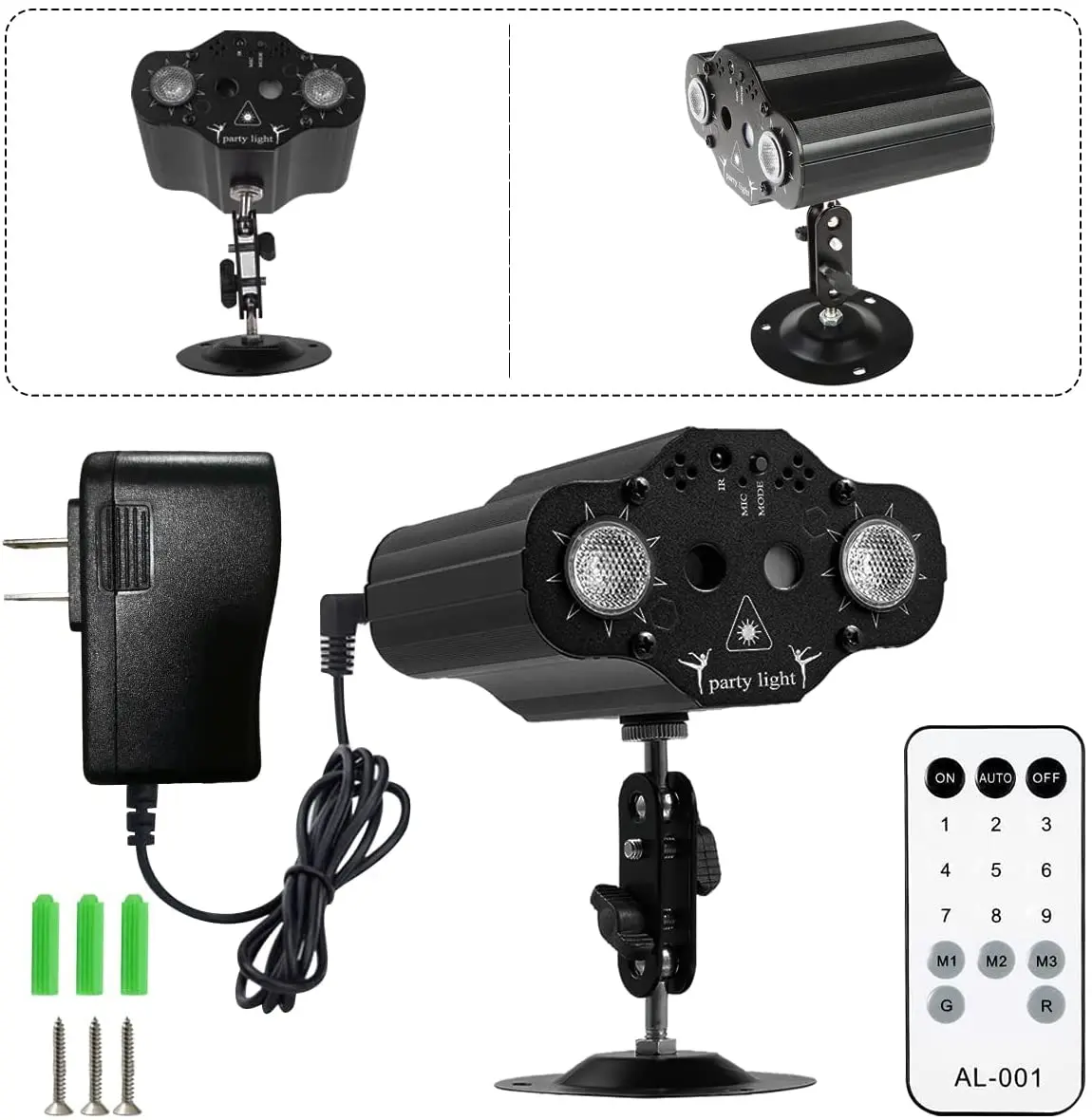 

Лазерный проектор для вечеринок AL-001