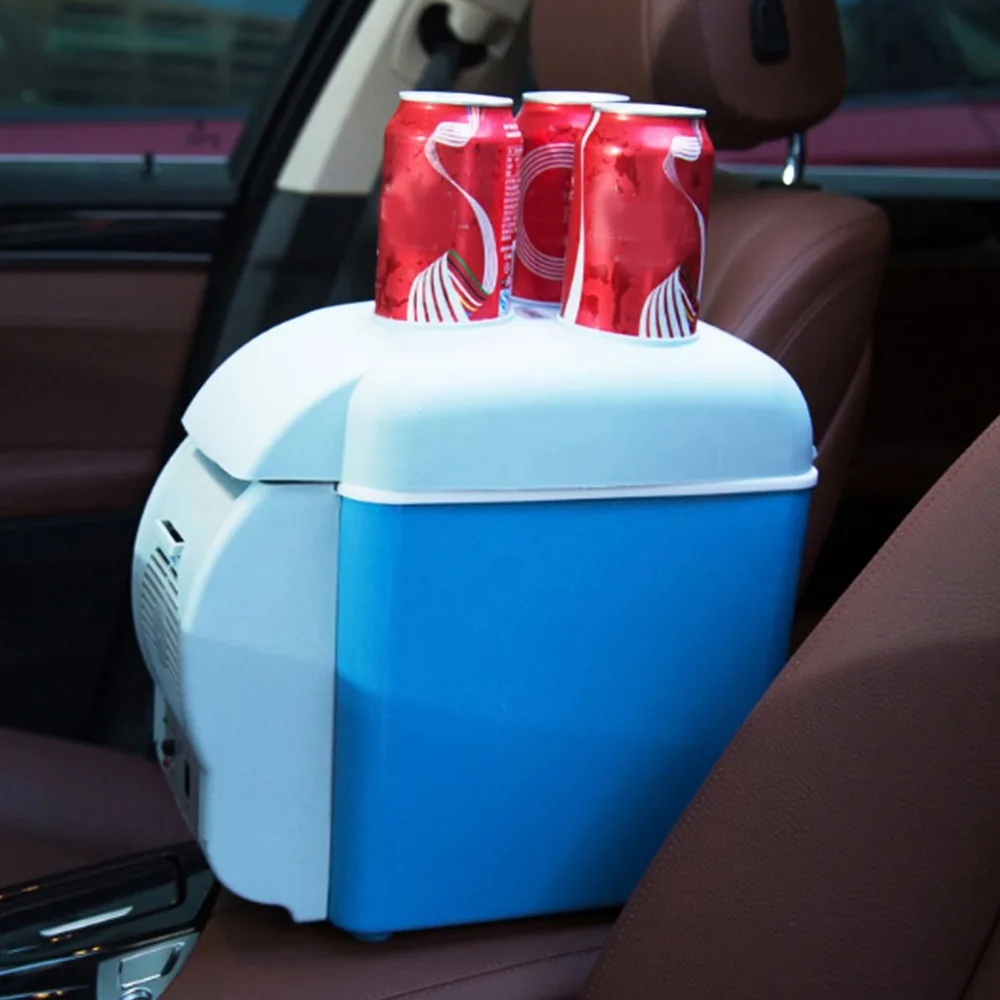12V 7.5L портативный автомобильный холодильник охладитель для еды подогреватель