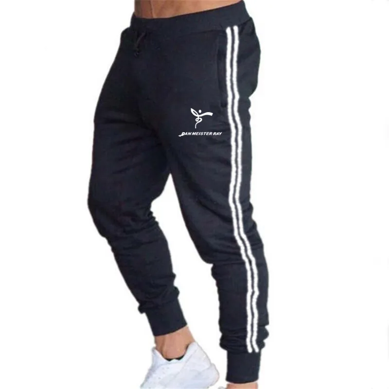 

2021 Casual New Men's Joggers Pants Fitness Men Sportswear Tracksuit Bottoms Skinny Sweatpants Trousers Gyms Jogger Track Pants