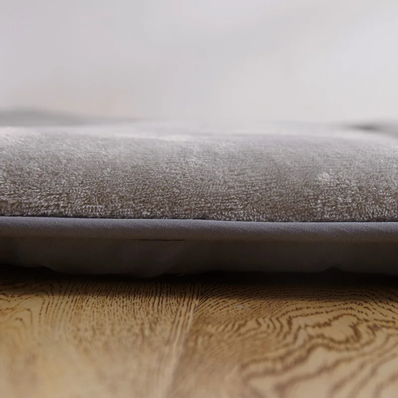 Утолщенный бархатный матрас кровать мат татами является студенческим