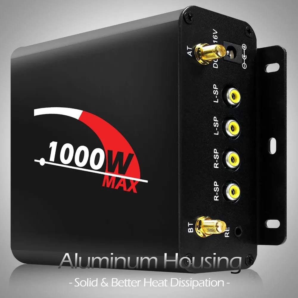 Aileap 1000 Вт усилитель Bluetooth для мотоцикла стерео 4 динамика MP3 аудио FM Радио система для мотоциклов/ATV/UTV/лодки(MIX