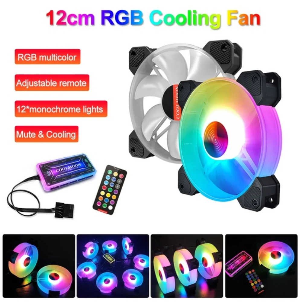 6 контактный переходник с внутренней компьютера ПК кулер вентилятор охлаждения