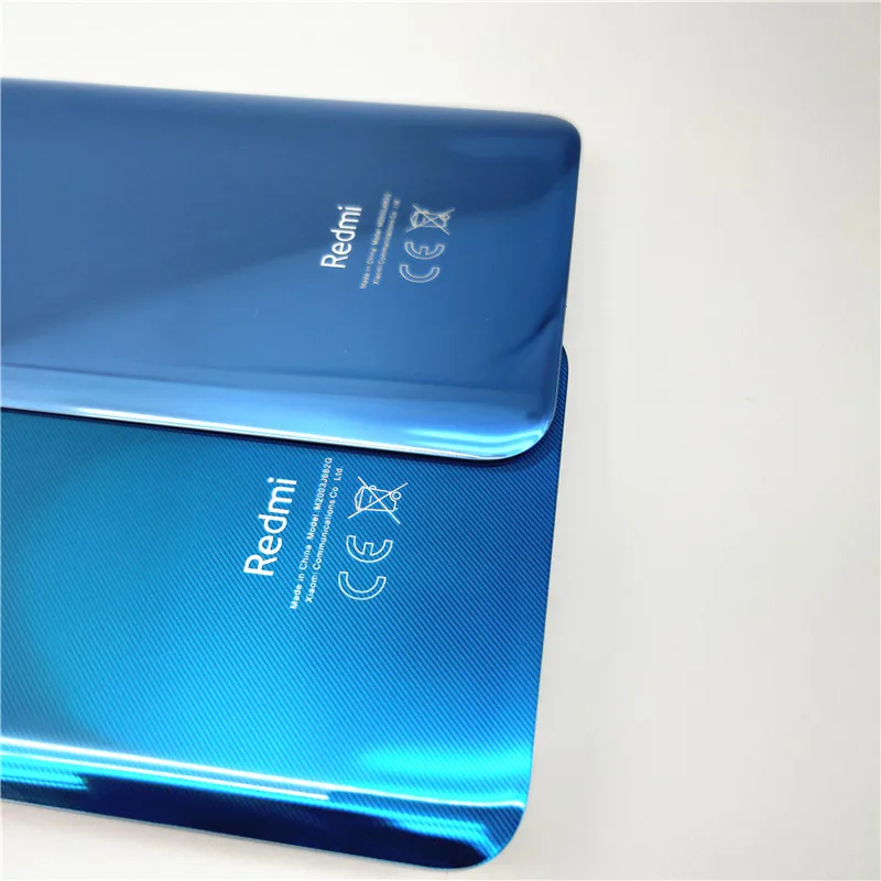 Крышка батарейного отсека для Xiaomi Redmi Note 9S / 9 Pro Max Задняя стеклянная крышка