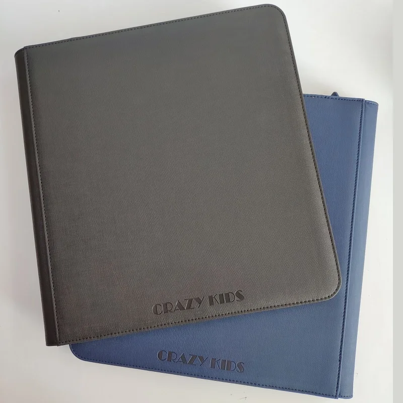 Вместимость 480 карт держатель для альбомы с застежкой молнией покемен/морской