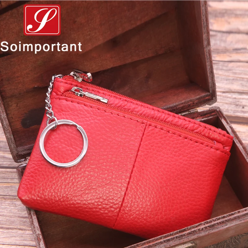 Тонкие женские кошельки мини сумки для денег маленькие из натуральной коровьей