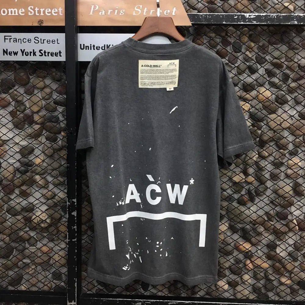 Новинка 2020 футболка с изображением холодной стены мужские и женские футболки
