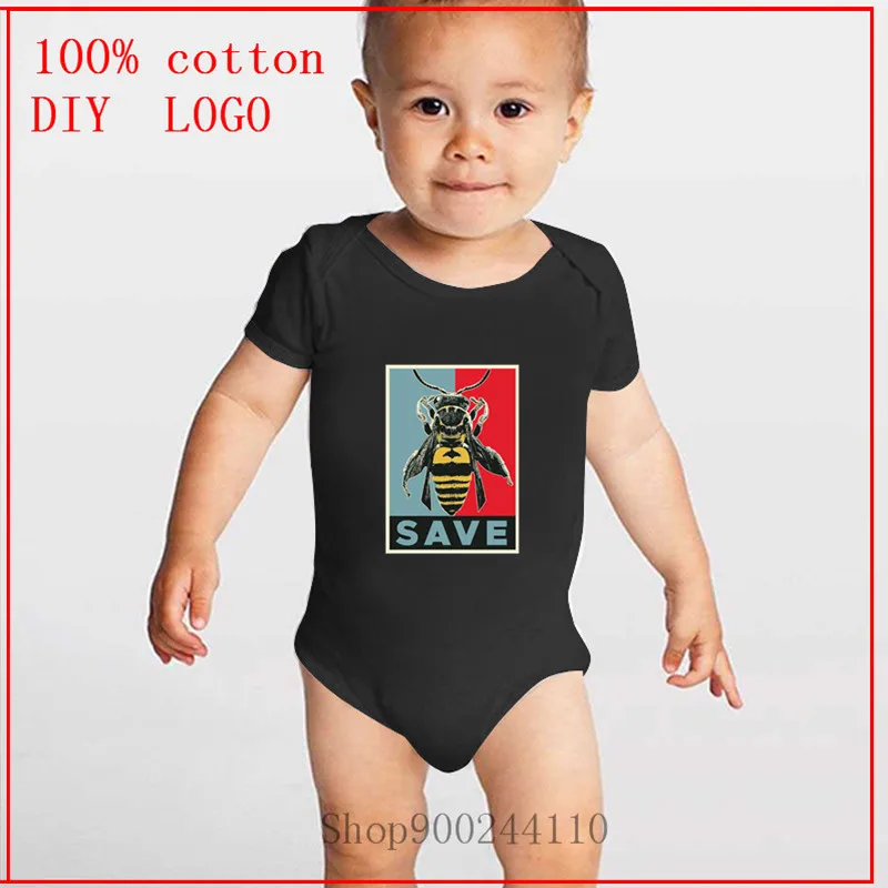 

Комбинезон детский летний хлопковый с принтом «пчелы»