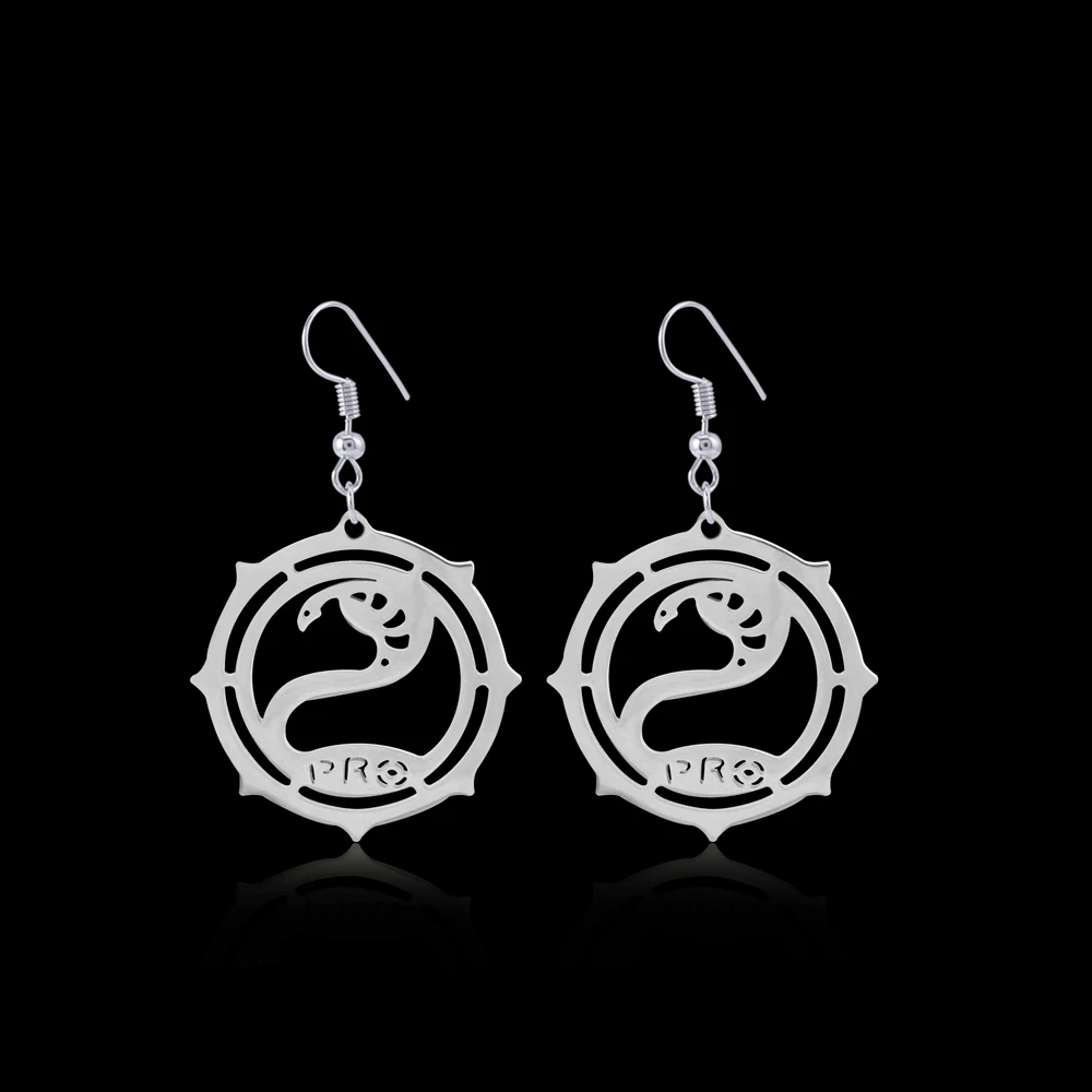 Побег из Tarkov серьги в виде капель с змея Форма Серьги-Подвески ручной работы