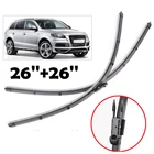 Misima лобовое стекло стеклоочистителей для AUDI Q7 4L 2006-2015 покрытие ветрового стекла 2006 2007 2008 2009 2010 2011 2012 2013 2014