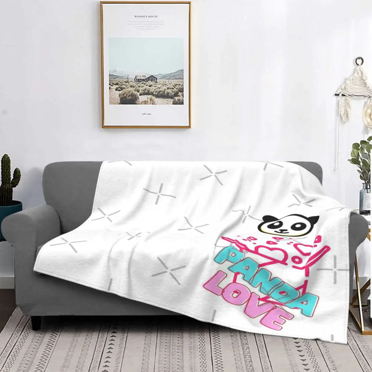 

Manta de amor de Panda rosa, colcha a cuadros, cubierta de cama, пикник, manta double a cuadros, bonita able con los Animal