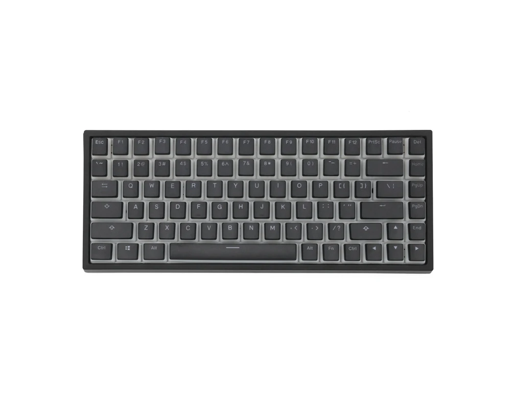 Пудинг V2 pbt doubleshot keycap oem подсветка для механической клавиатуры Белый Черный gh60