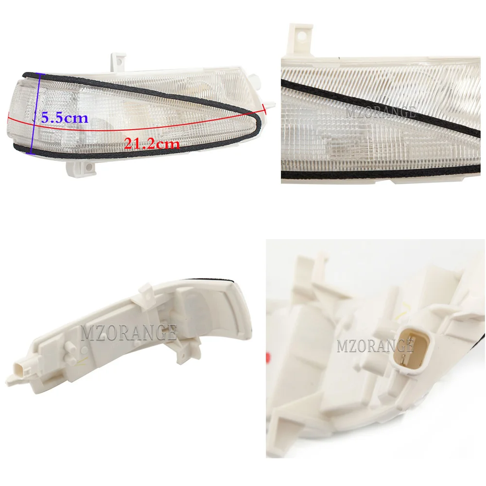 Светодиодный указатель поворота для Honda Civic FA1 FD1 FD2 2006-2011 индикатор зеркала