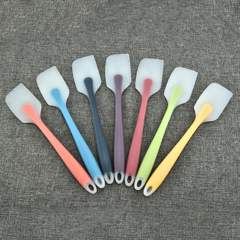 

Baking tools spatula Translucent Mini Silicone spatula Baking Spatula cream Heat-Resistant Kitchen Utensils scraper Decorator