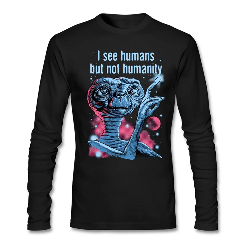 Свободные повседневные футболки с длинными рукавами для клубных мужчин 80 лет